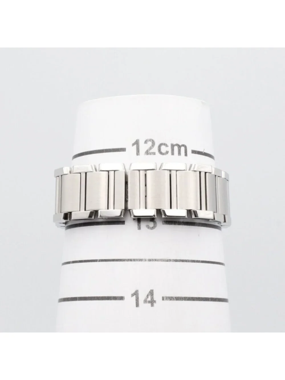Cartier Watch Tank Francaise SM Black Stainless Steel
